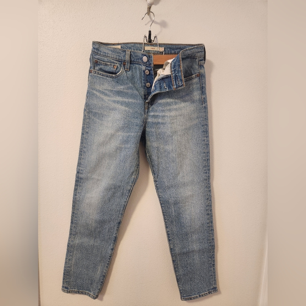 Levi's Wedgie Blue Denim Jeans